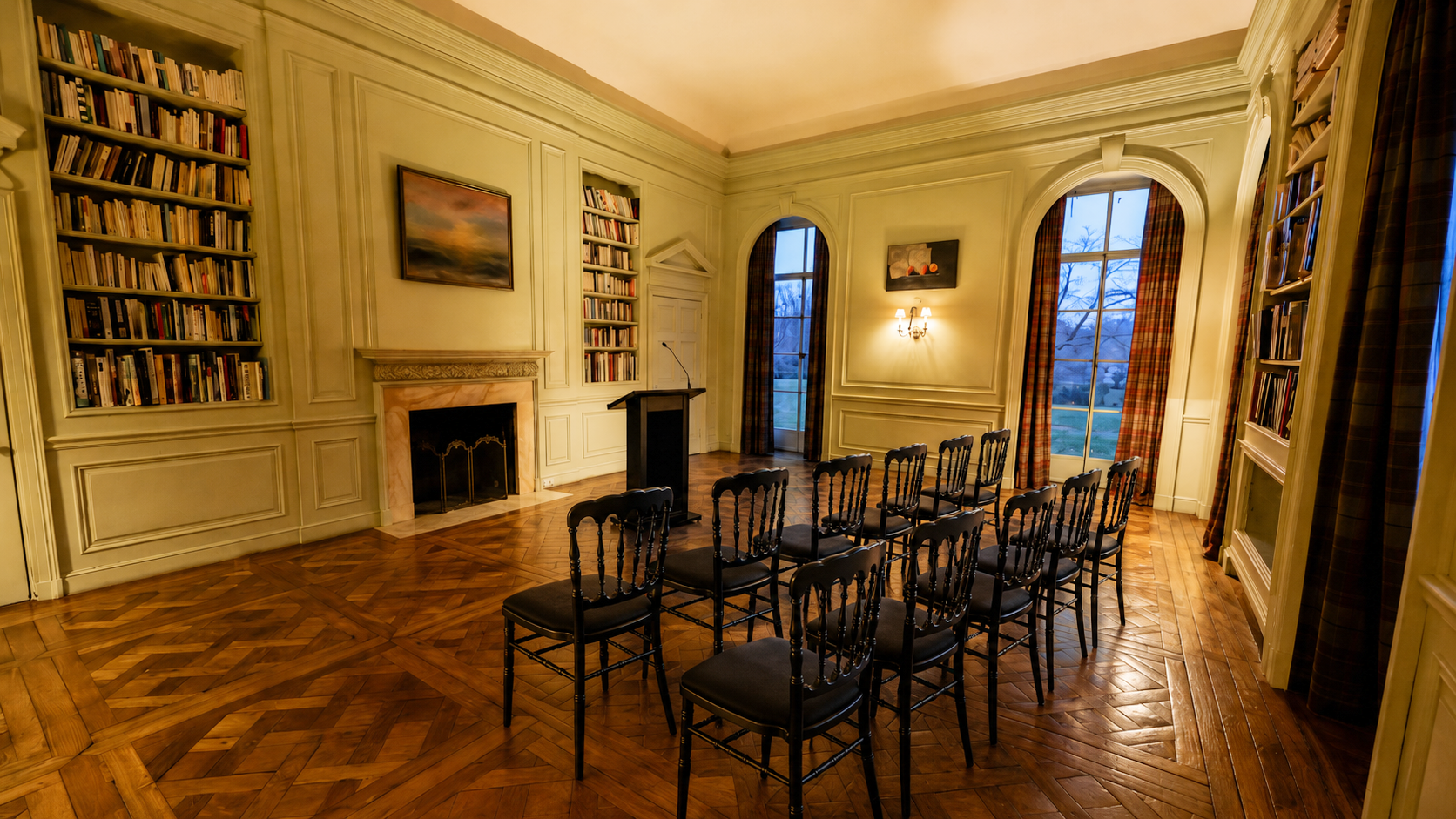 Château d'Argenteuil Bibliothèque Jean-Marie Delwart