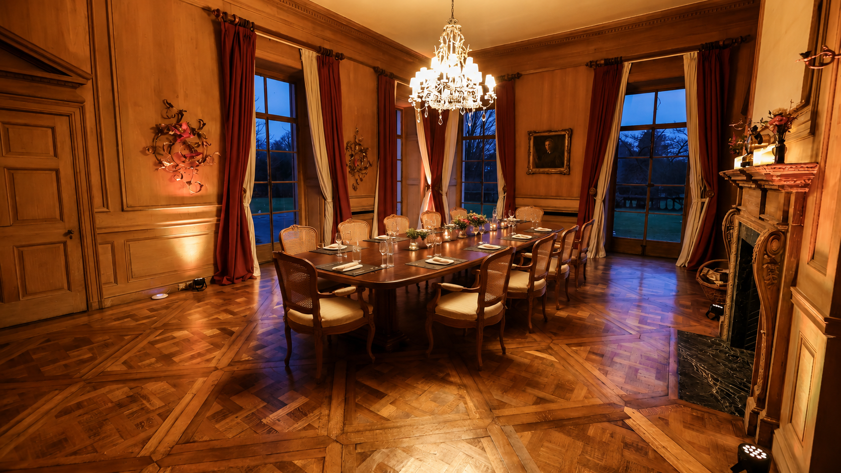 Château d'Argenteuil Salon Princess Lilian